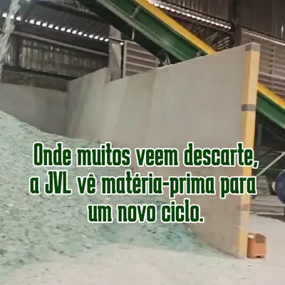 Vídeo da JVL: “Onde muitos veem descarte, a JVL vê matéria-prima para um novo ciclo”